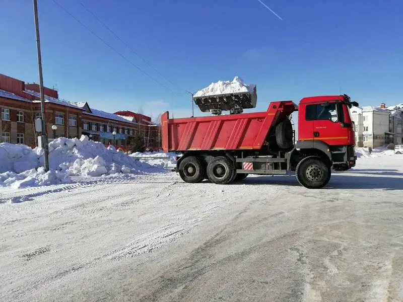 вывоз снега Хово большой тоннаж